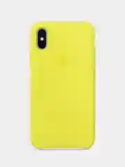 Желтый силиконовый чехол на iPhone 6s 6sPlus 7 8 7Plus 8Plus X Xs Xr XsMax