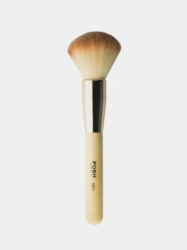 Кисть для пудры Классический Объём POSH BAMBOO 8801