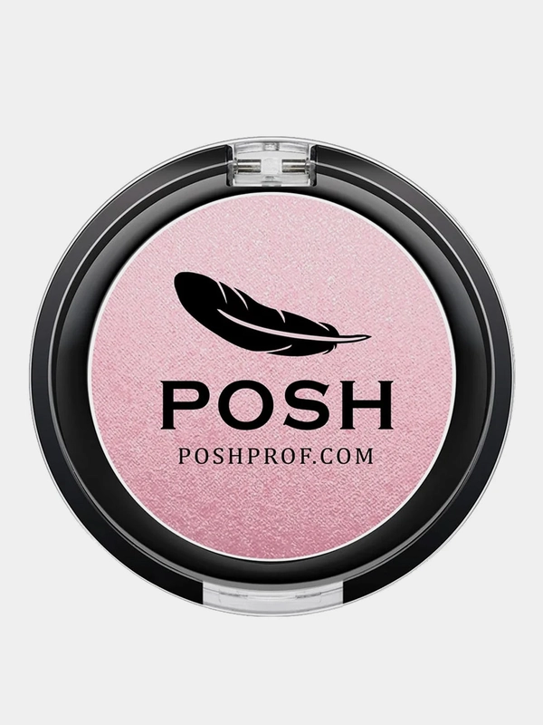 Влагостойкие тени  № 8 "Розовый романтик" POSH Монохромные Мелкодисперсные высокопигментированные
