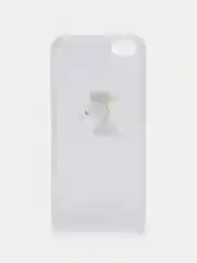 Серебряный чехол прозрачный силиконовый с милыми животными для iPhone 11, XR, X / XS, 7 / 8