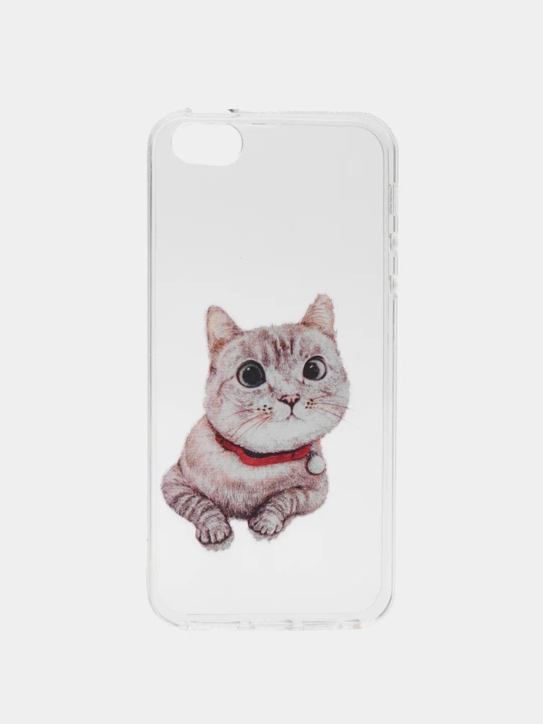 Бежевый чехол прозрачный силиконовый с милыми животными для iPhone 11, XR, X / XS, 7 / 8