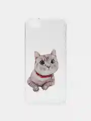 Бежевый чехол прозрачный силиконовый с милыми животными для iPhone 11, XR, X / XS, 7 / 8