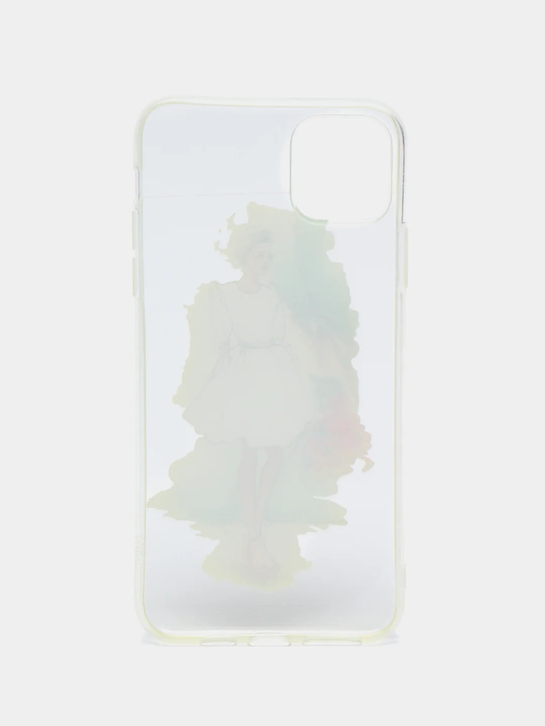 Белый чехол для Apple iPhone 6/6s / 6 Plus/6s Plus / 7/8 / 7 Plus/8 Plus / 11 / 11 PRO / 11 PRO MAX / XS Max / XR / X/XS  прозрачный силиконовый Девушки