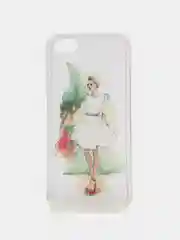 Белый чехол для Apple iPhone 6/6s / 6 Plus/6s Plus / 7/8 / 7 Plus/8 Plus / 11 / 11 PRO / 11 PRO MAX / XS Max / XR / X/XS  прозрачный силиконовый Девушки