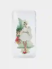 Белый чехол для Apple iPhone 6/6s / 6 Plus/6s Plus / 7/8 / 7 Plus/8 Plus / 11 / 11 PRO / 11 PRO MAX / XS Max / XR / X/XS  прозрачный силиконовый Девушки