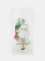 Белый чехол для Apple iPhone 6/6s / 6 Plus/6s Plus / 7/8 / 7 Plus/8 Plus / 11 / 11 PRO / 11 PRO MAX / XS Max / XR / X/XS  прозрачный силиконовый Девушки