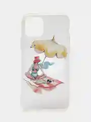 Бежевый чехол для Apple iPhone 6/6s / 6 Plus/6s Plus / 7/8 / 7 Plus/8 Plus / 11 / 11 PRO / 11 PRO MAX / XS Max / XR / X/XS  прозрачный силиконовый Девушки