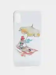Бежевый чехол для Apple iPhone 6/6s / 6 Plus/6s Plus / 7/8 / 7 Plus/8 Plus / 11 / 11 PRO / 11 PRO MAX / XS Max / XR / X/XS  прозрачный силиконовый Девушки