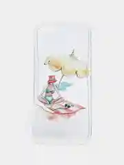 Бежевый чехол для Apple iPhone 6/6s / 6 Plus/6s Plus / 7/8 / 7 Plus/8 Plus / 11 / 11 PRO / 11 PRO MAX / XS Max / XR / X/XS  прозрачный силиконовый Девушки