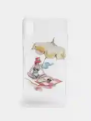 Бежевый чехол для Apple iPhone 6/6s / 6 Plus/6s Plus / 7/8 / 7 Plus/8 Plus / 11 / 11 PRO / 11 PRO MAX / XS Max / XR / X/XS  прозрачный силиконовый Девушки