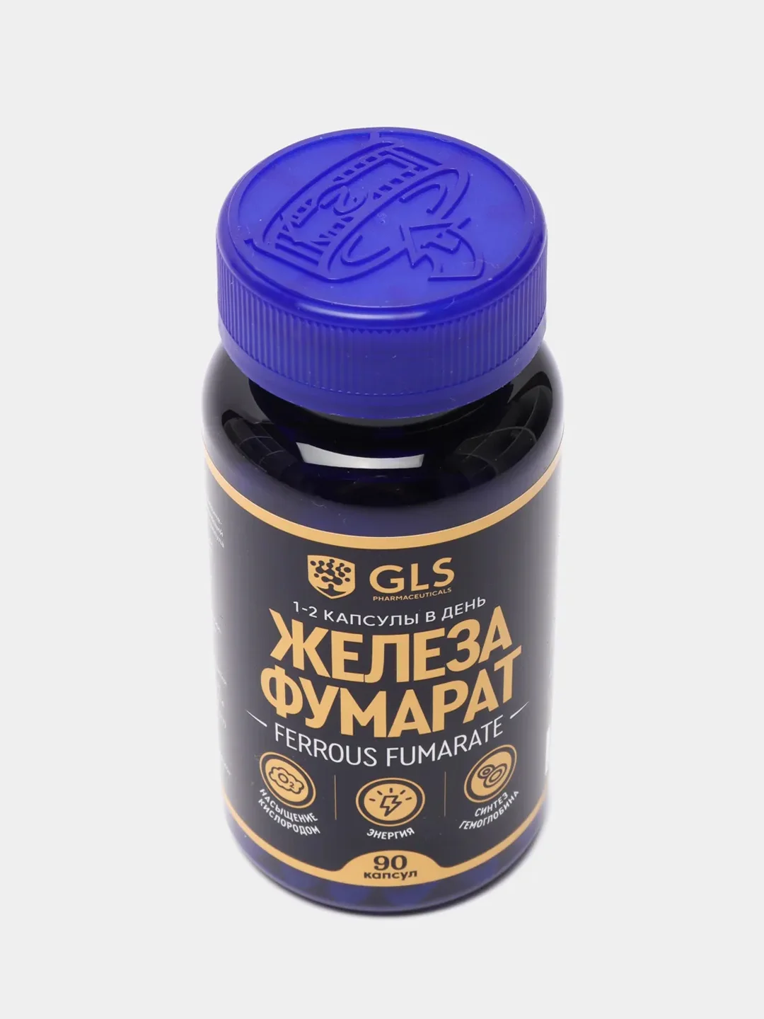 БАД к пище GLS Pharmaceuticals Железа фумарат капсулы по 300 мг №90