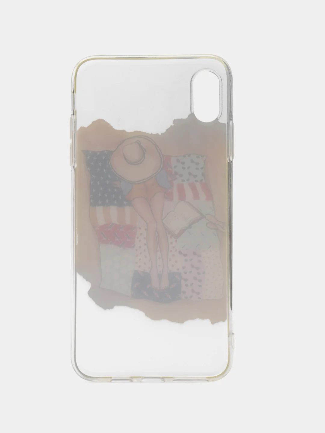 Синий меланж чехол для Apple iPhone 6/6s / 6 Plus/6s Plus / 7/8 / 7 Plus/8 Plus / 11 / 11 PRO / 11 PRO MAX / XS Max / XR / X/XS  прозрачный силиконовый Девушки