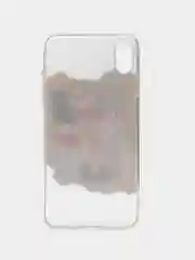 Синий меланж чехол для Apple iPhone 6/6s / 6 Plus/6s Plus / 7/8 / 7 Plus/8 Plus / 11 / 11 PRO / 11 PRO MAX / XS Max / XR / X/XS  прозрачный силиконовый Девушки