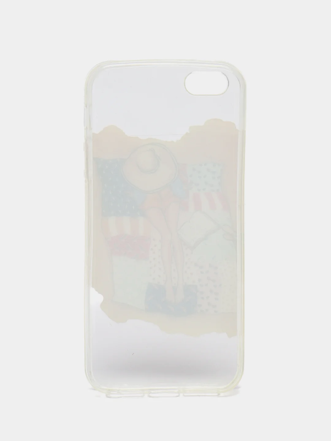 Синий меланж чехол для Apple iPhone 6/6s / 6 Plus/6s Plus / 7/8 / 7 Plus/8 Plus / 11 / 11 PRO / 11 PRO MAX / XS Max / XR / X/XS  прозрачный силиконовый Девушки