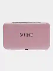 Розовый чехол elShine для пинцетов (на 8 инструментов)