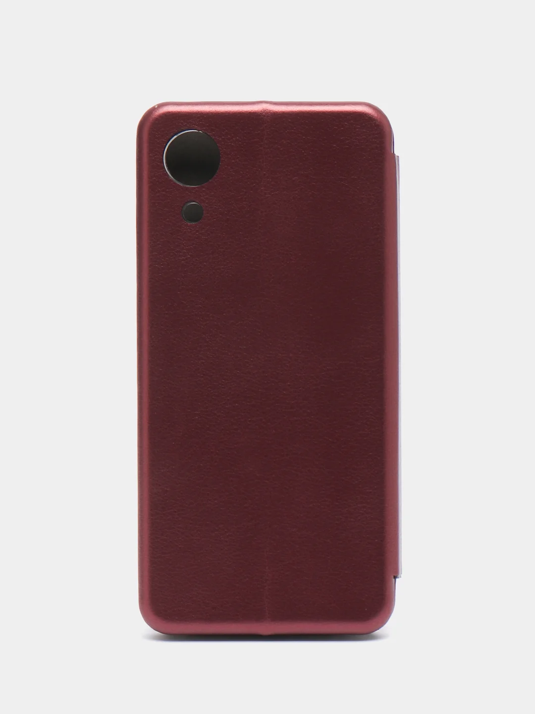 Багровый чехол-книжка для Samsung Galaxy A03 Core