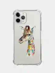 Белый чехол для iPhone 6/6s / 6 Plus/6s Plus / 7/8 / 7 Plus/8 Plus / 11 / 11 PRO / 11 PRO MAX / XS Max / XR / X/XS  прозрачный силиконовый с рисунком