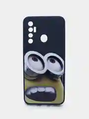 Манго чехол силиконовый с принтом для TECNO Camon 17 (с отпечатком сзади)