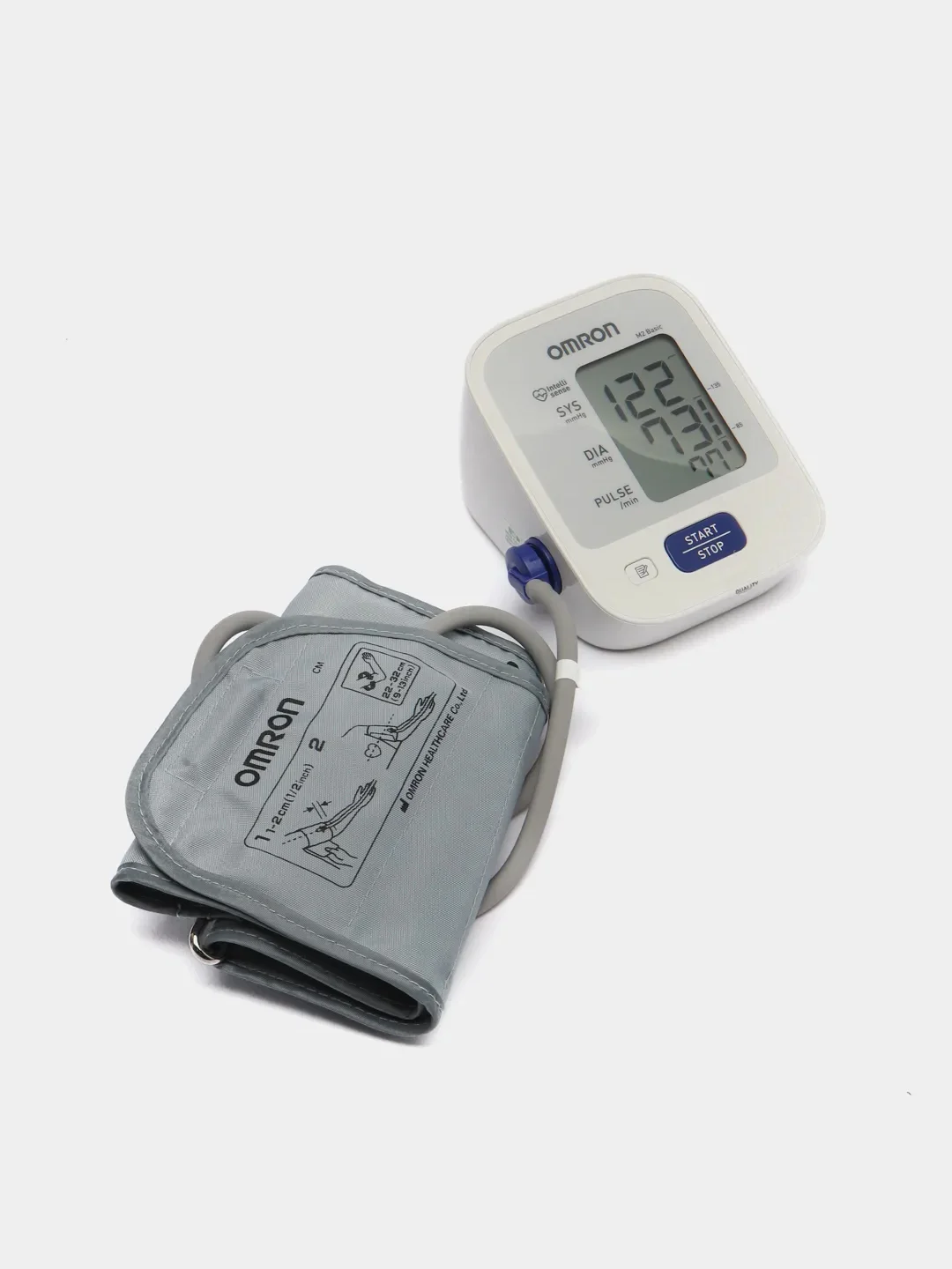 Тонометр автоматический OMRON M2 Basic с веерообразной манжетой(22-32 см) (HEM-7121-RU)