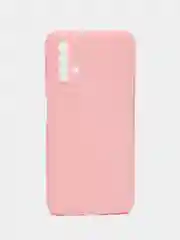 Розовый силиконовый чехол для Xiaomi Redmi 9T (Сяоми Редми 9Т), прозрачный