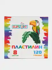 Пластилин "Clipstudio", 8 цветов