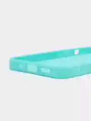 Бирюзовый чехол для iPhone 13 / Айфон 13, силиконовый, цветной, матовый
