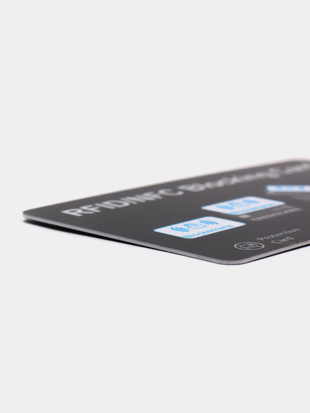 Черный карта-блокиратор сигнала RFID/NFC