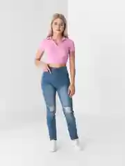 Джинсы женские зауженные