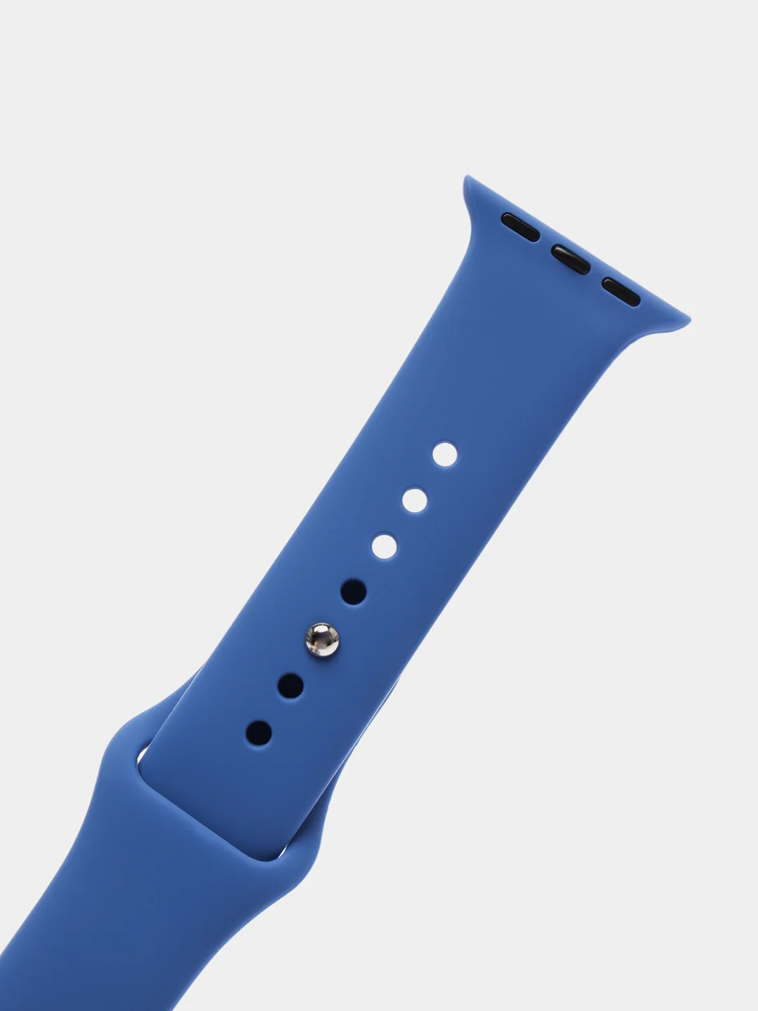Синий ремешок для часов Apple Watch X22 Pro, X7, X7 Pro, T200 Plus, M16, HW22, силиконовый