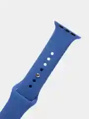 Синий ремешок для часов Apple Watch X22 Pro, X7, X7 Pro, T200 Plus, M16, HW22, силиконовый