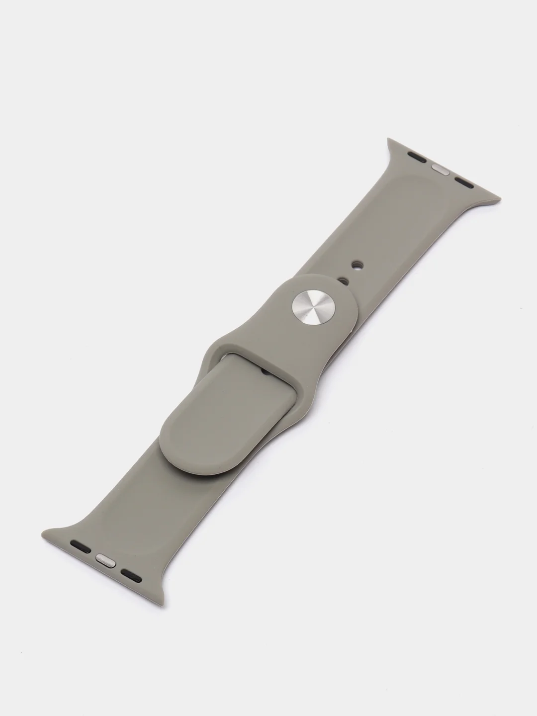Серый ремешок для часов Apple Watch X22 Pro, X7, X7 Pro, T200 Plus, M16, HW22, силиконовый