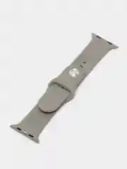Серый ремешок для часов Apple Watch X22 Pro, X7, X7 Pro, T200 Plus, M16, HW22, силиконовый