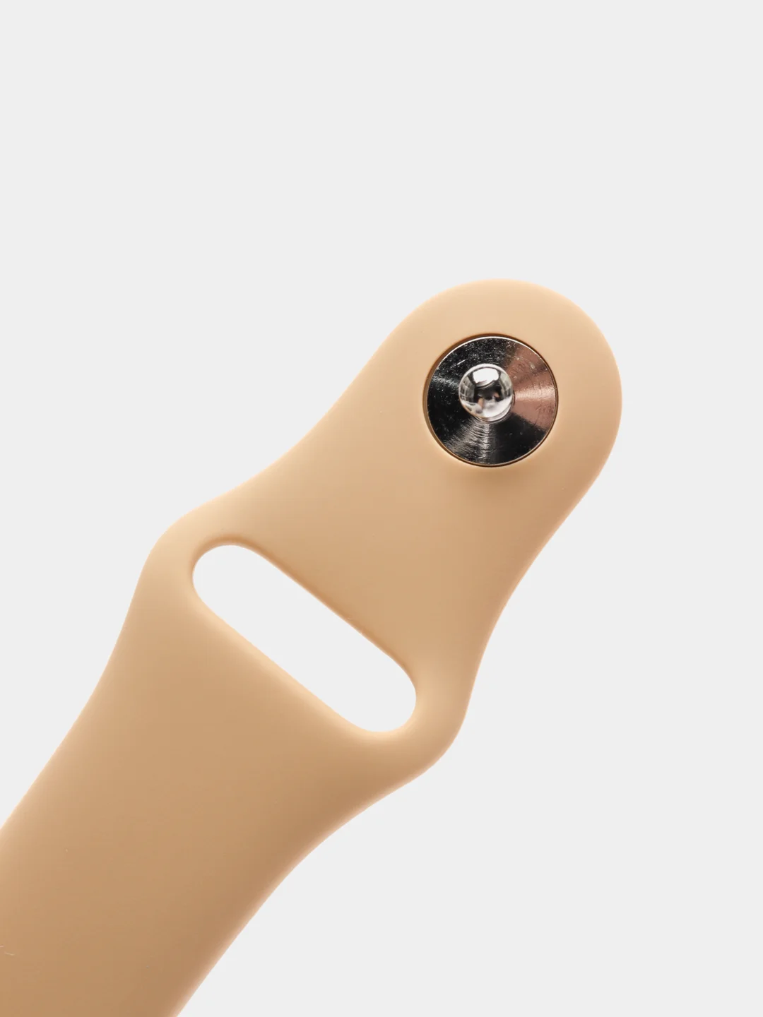 Бежевый ремешок для часов Apple Watch X22 Pro, X7, X7 Pro, T200 Plus, M16, HW22, силиконовый