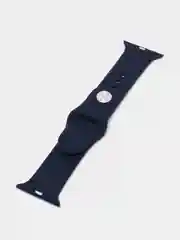 Темно-синий ремешок для часов Apple Watch X22 Pro, X7, X7 Pro, T200 Plus, M16, HW22, силиконовый