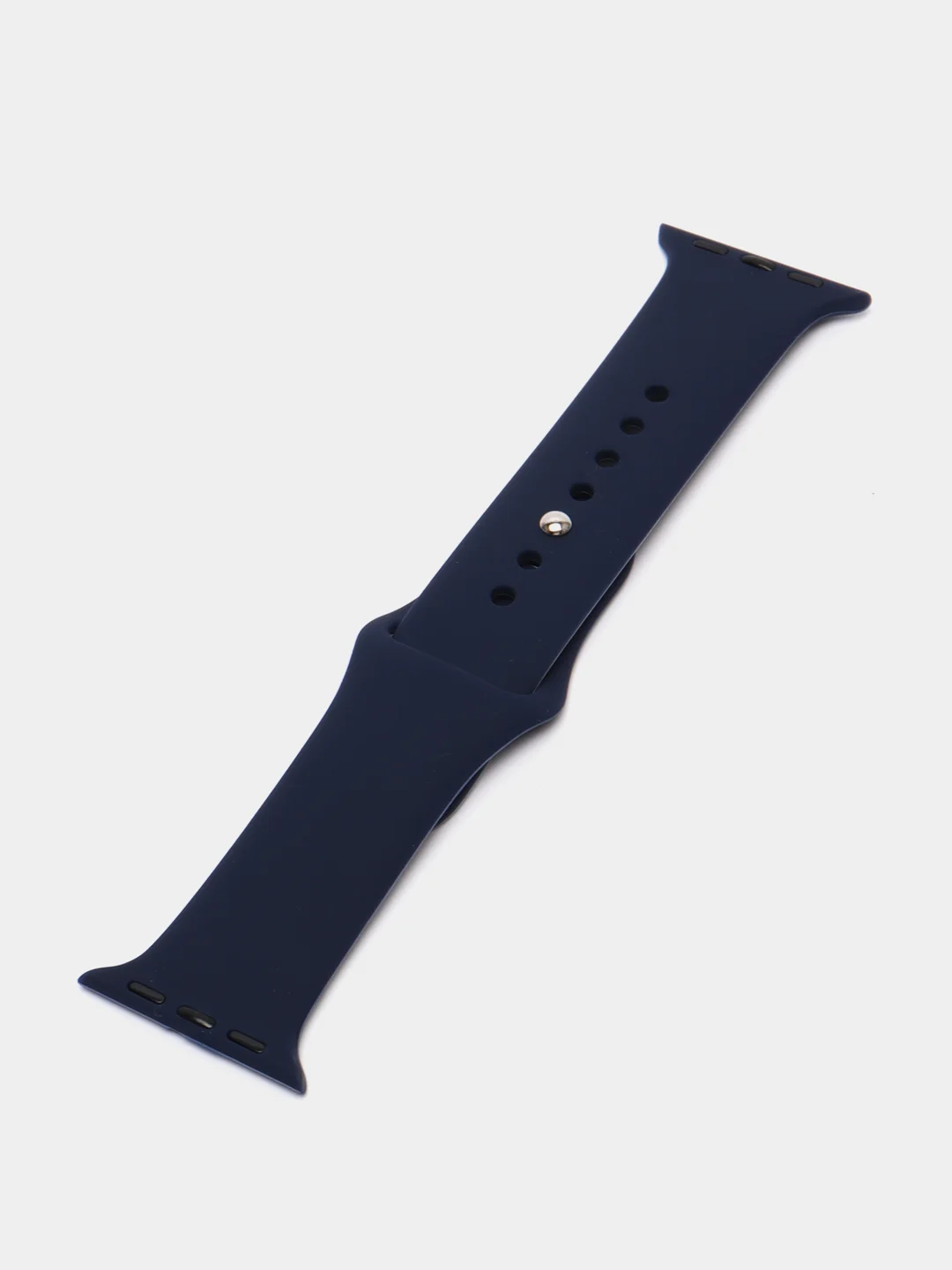 Темно-синий ремешок для часов Apple Watch X22 Pro, X7, X7 Pro, T200 Plus, M16, HW22, силиконовый