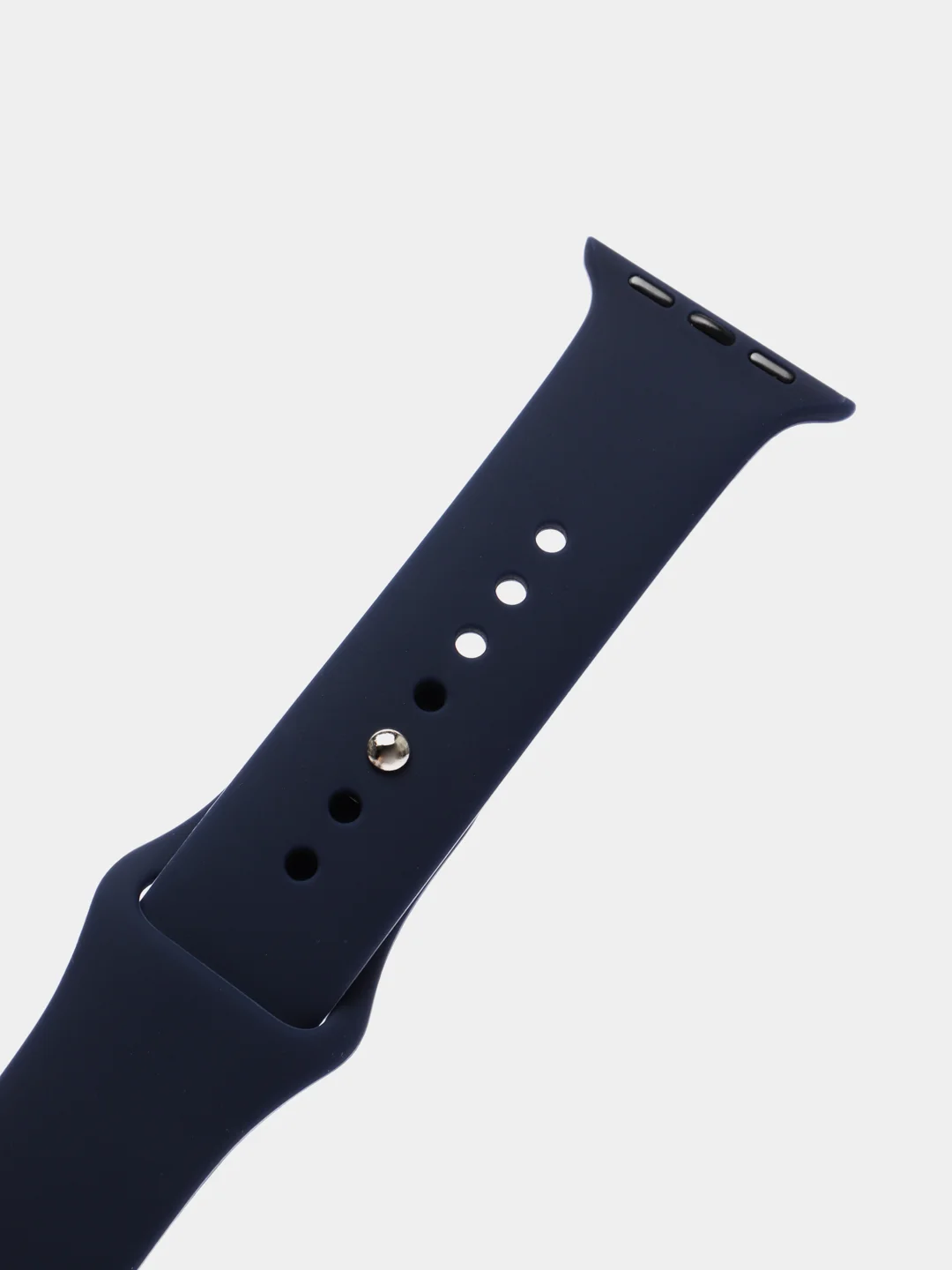 Темно-синий ремешок для часов Apple Watch X22 Pro, X7, X7 Pro, T200 Plus, M16, HW22, силиконовый