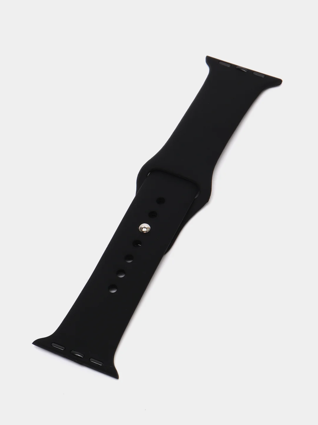 Черный ремешок для часов Apple Watch X22 Pro, X7, X7 Pro, T200 Plus, M16, HW22, силиконовый
