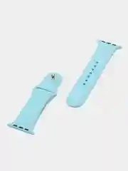 Голубой ремешок для часов Apple Watch X22 Pro, X7, X7 Pro, T200 Plus, M16, HW22, силиконовый
