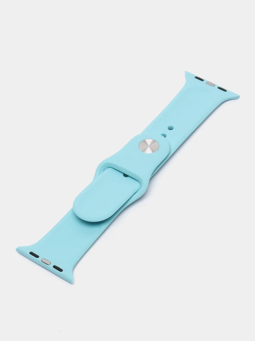 Голубой ремешок для часов Apple Watch X22 Pro, X7, X7 Pro, T200 Plus, M16, HW22, силиконовый