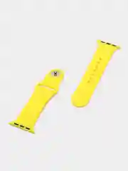 Желтый ремешок для часов Apple Watch X22 Pro, X7, X7 Pro, T200 Plus, M16, HW22, силиконовый