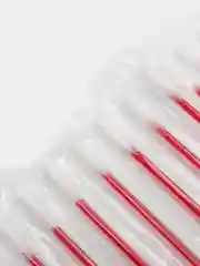 Розовый тинт для губ TATOO LIPSTICK, стойкий, ватные палочки, 20 штук