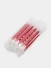 Розовый тинт для губ TATOO LIPSTICK, стойкий, ватные палочки, 20 штук