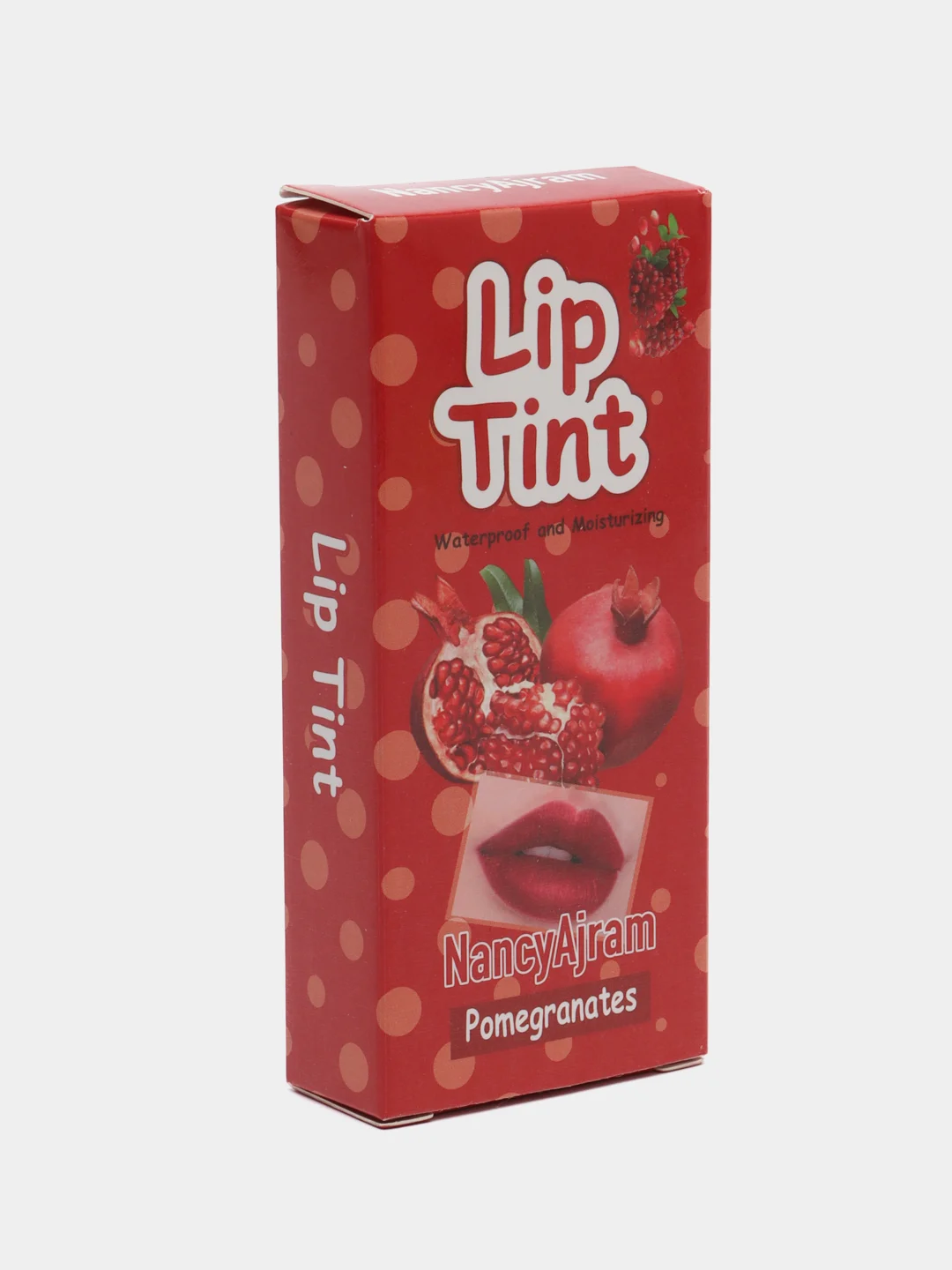 Красный тинт для губ TATOO LIPSTICK, стойкий, ватные палочки, 20 штук
