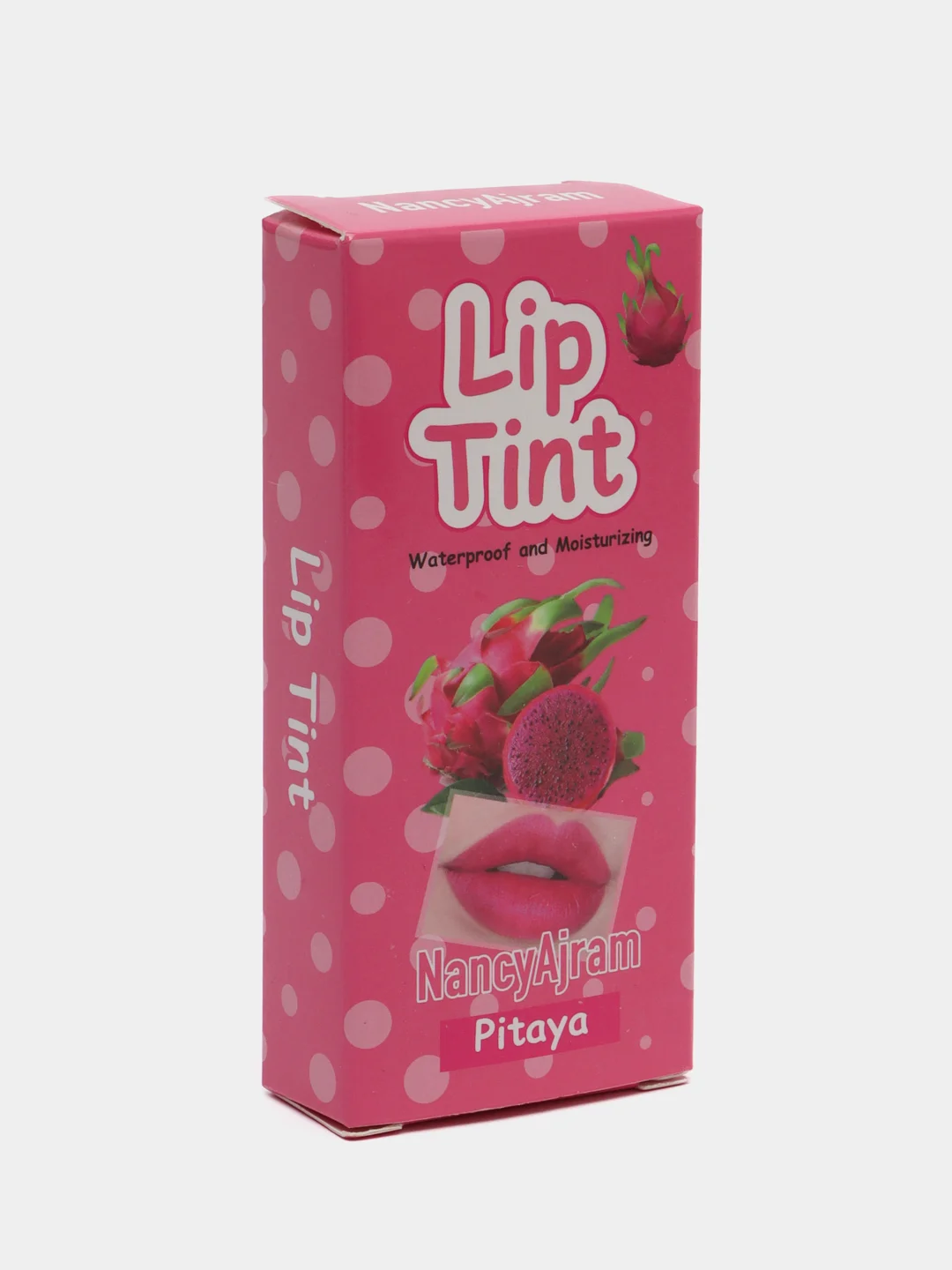 Фуксия тинт для губ TATOO LIPSTICK, стойкий, ватные палочки, 20 штук