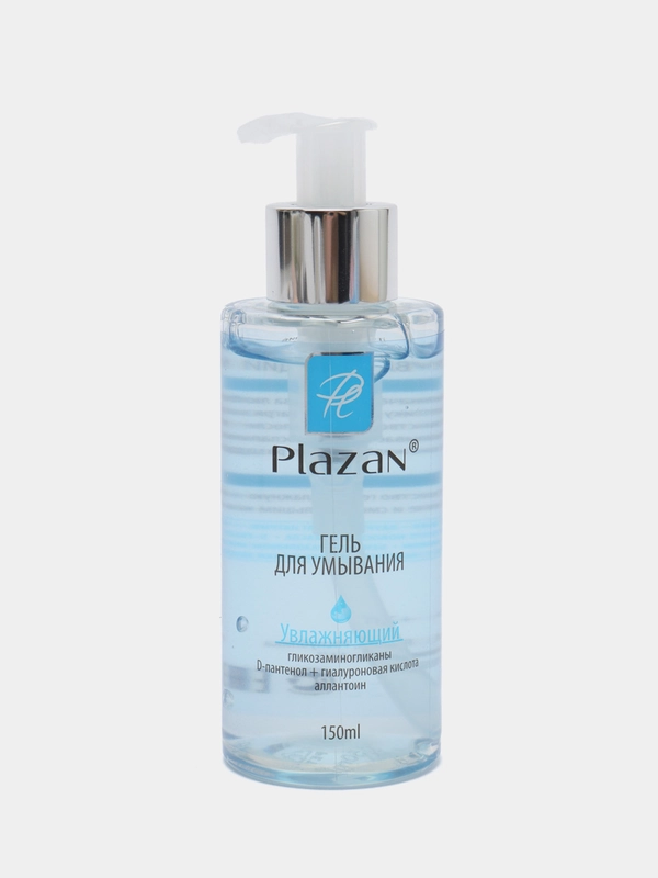 Гель для умывания Увлажняющий, с гиалуроновой кислотой Plazan, 150 mL