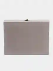 Серый шкатулка для хранения ювелирных украшений