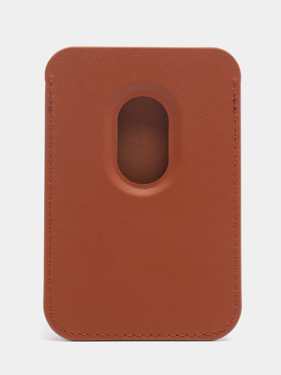 Коричневый чехол для карт Mag Safe для iPhone