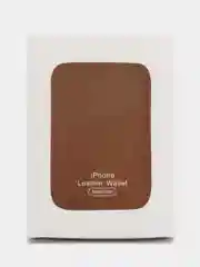 Коричневый чехол для карт Mag Safe для iPhone