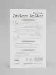 Фиолетовый переводные татуировки для детей 42 вида, 12*7,5 и 16*12 см