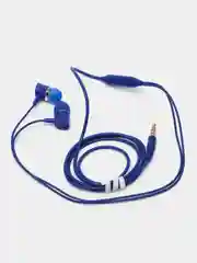 Синий наушники проводные MRM A4, MRM A7, внутриканальные, с микрофоном, 130 см